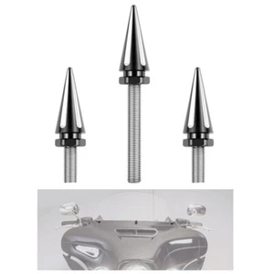 Windshield Spike Bolts Motor Fit for Harley Street Glide FLHXS CVO FLHXSE 2014+ - Picture 1 of 6