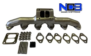 T4 Mount Stainless 2nd Gen Swap Manifold 98-19 6.7 5.9 Dodge RAM Cummins Diesel - Picture 1 of 3