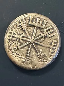 3 Feinunzen .999 FS MK BarZ gestempelt "Wikinger Symbole rund" - Bild 1 von 5