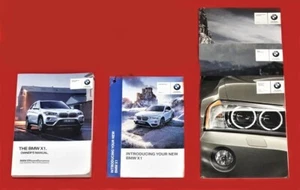 2016 2017 BMW X1 Owners Manual Set Owner's Operator's F48 xDrive28i sDrive28i - Imagen 1 de 6