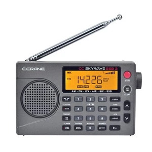 C. Crane CC Skywave SSB 2 AM, FM, Shortwave, NOAA Weather + Alert, Scannable ... - Picture 1 of 6