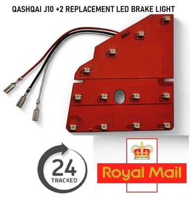 Fits Nissan Qashqai J10+2 rear light brake LED board B003339B B003338B - Image 1 of 4