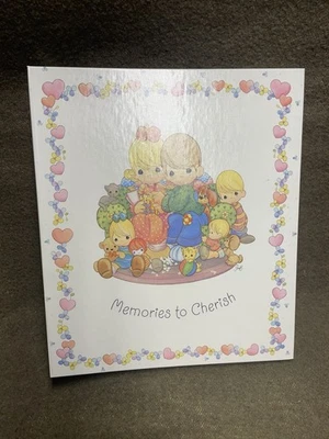 Vintage Precious Moments “Memories to Cherish” Photo~Scrapbook Album 1998 - Image 1 of 4