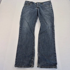 Jeans LAMBRETTA W34 L31 azul para hombre 100 % algodón denim recto vintage - Imagen 1 de 12