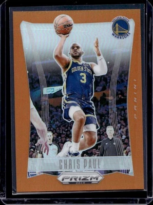Prizm Deca Chris Paul Orange #36/49 Warriors 2023-24 Foto 1 de 2