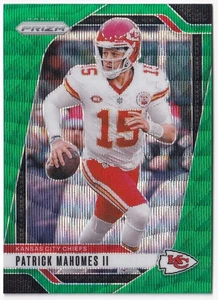 Panini NFL Prizm 2024 Patrick Mahomes II Green Wave Prizm - Bild 1 von 2