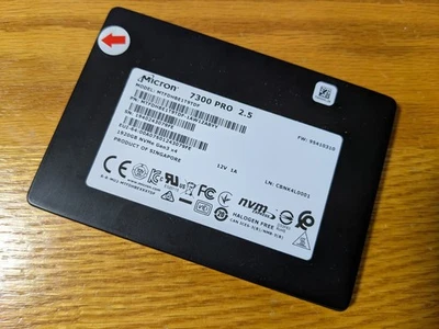 Micron 1.92TB 7300 Pro PCIe 3.0 NVMe 2.5'' U.2 7mm SSD MTFDHBE1T9TDF * LEER Foto 1 de 4