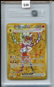 2024 Pokémon SVP #163 Cinderace ex TAG 9 Hyper Rare Black Star Promo Tera - Picture 1 of 2