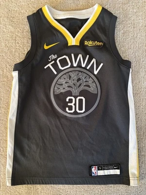 Steph Curry 30 “The Town” Swingman NBA Jersey Golden State - youth small - Image 1 of 4