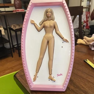 Barbie Fun Fabric Fashions Design Dress Display Stand Only 2002 Tara Toys Mattel - Picture 1 of 24