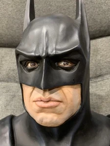 Vintage Rare Michael Keaton's Batman Life Size Bust Figure 1/1 Mike Hill - Picture 1 of 16