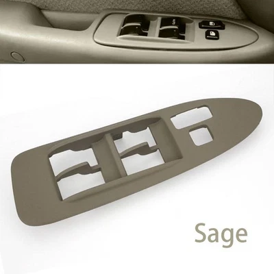 Panel de bisel de ajuste de interruptor maestro ventana Sage para Toyota Camry CE LE XLE 1997-2001 Foto 1 de 4