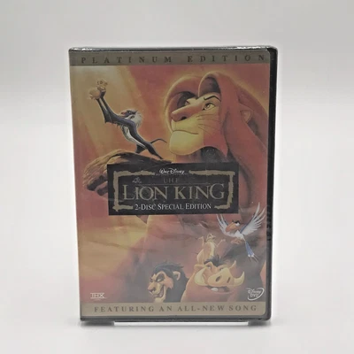 Walt Disney  THE LION KING 2-Disc Special Platinum Edition DVD NEW SEALED - Image 1 of 4