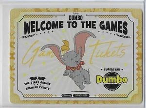2024 Disney All Star Sports Card Fun Welcome To The Games Gold Dumbo - Picture 1 of 2