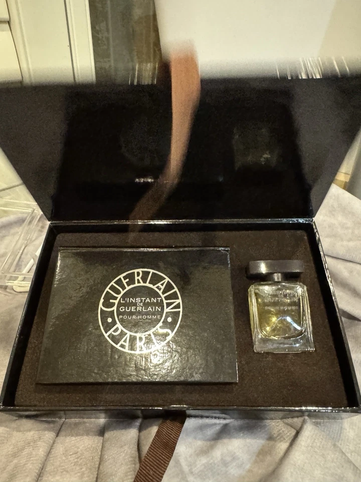 Guerlain L’Instant de Guerlain Pour Homme EDT 5 ml miniatura 0,17 oz - raro de colección Foto 1 de 3