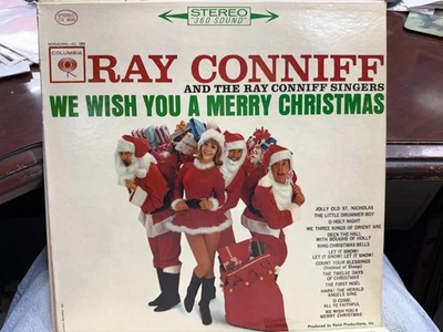 Ray Conniff WE WISH YOU A MERRY CHRISTMAS LP 1962 COLUMBIA Stereo CS8692 HOLIDAY - Image 1 of 2