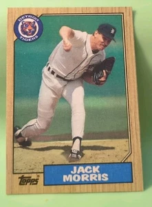 1987 Topps - Jack Morris #778 - Detroit Tigers  - Picture 1 of 2