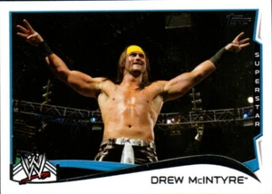 2014 Topps WWE Base Wrestling Card #66 Drew McIntyre - Imagen 1 de 2
