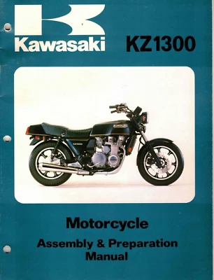 Новый из старых запасов подлинный Kawasaki OEM новый велосипед обслуживание/сборка руководство KZ1300 1979 - Изображение 1 из 2