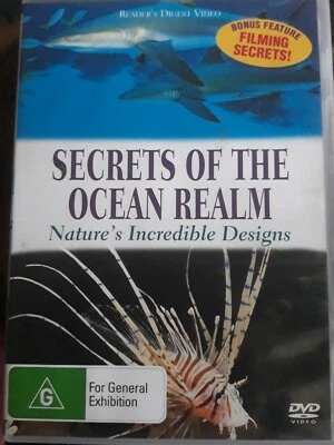 Secrets of the Ocean Realm-Nature's Incredible Designs (DVD,2003) All Region. #K - image 1 of 2