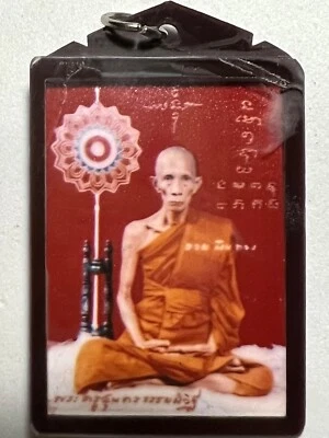 PHRA LP RUAY RARE OLD THAI BUDDHA AMULET PENDANT MAGIC ANCIENT IDOL#74 - Image 1 of 4