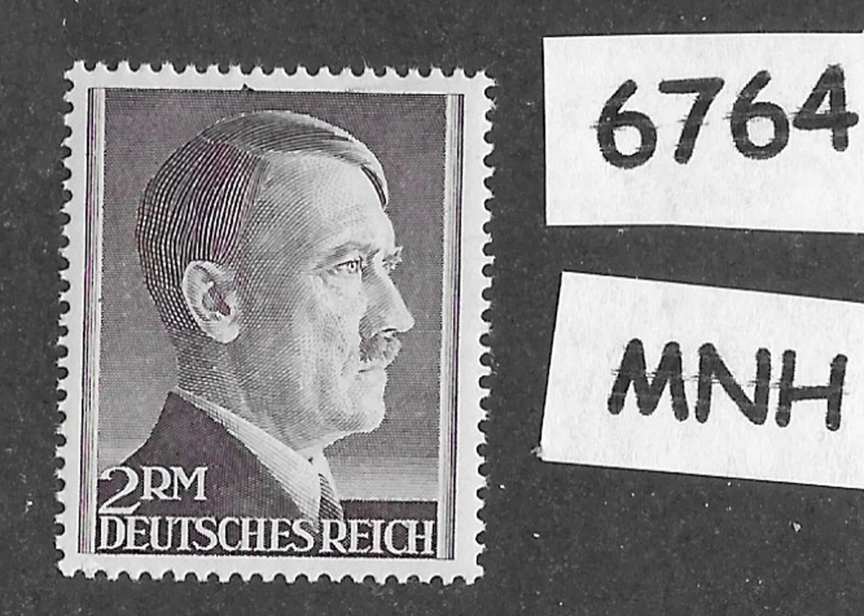 #6764 MNH 2RM selo da era do Terceiro Reich Adolf Hitler / Perf 14 / Sc525 - Imagem 1 de 1