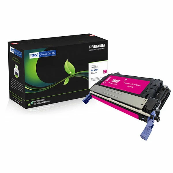 MSE Toner Cartridge Magenta Q5953A 643A Compatible with HP 4700