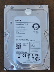 Disco duro Dell FNW88 / Seagate ST1000NM0023 - 1 TB 7,2 K SAS 3,5" 6 Gbps #3 ↮ - Imagen 1 de 5