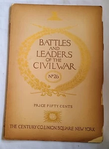 Battles and Leaders of the Civil War No.26 The Century Co Vintage Book - Picture 1 of 9