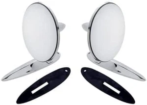 United Pacific Exterior Mirror Bundle for 1955-57 Chevy Passenger Car - Picture 1 of 3