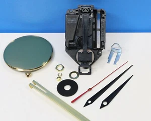 Takane Mini Quarz Batterieuhrwerk Pendel 5/8" KURZWELLE SCHWERT Hände - Bild 1 von 1