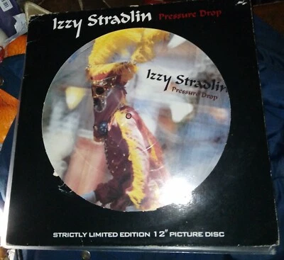 Izzy Stradlin Pressure Drop Strictly Ltd Edit. Picture Disc Record Guns & Roses - Image 1 of 4