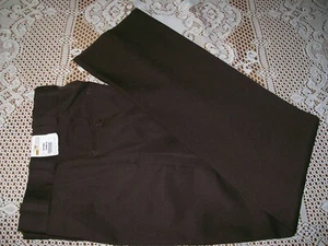 Perfection Sheriff Police Uniform Pant Brown Flat Front 2600BN Mens 36R Unhemmed - Picture 1 of 8