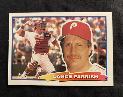 1988 Topps Big #45 Lance Parrish; Phillies - Image 1 of 2
