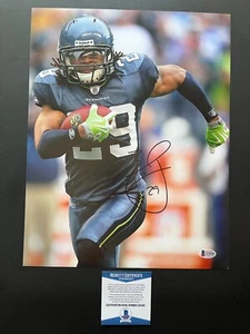 Earl Thomas Hot! signed Autogramm Seahawk Legion Boom 11x14 Foto Beckett BAS - Bild 1 von 1
