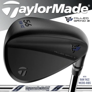 TAYLORMADE MILLED GRIND 3 BLACK WEDGE 54.11 +DYNAMIC GOLD S200 SHAFT / LEFT HAND - Picture 1 of 7