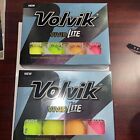 2x Volvik - Golf Balls - Vivid Lite - Assorted Colors - 2 Dozen