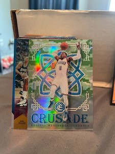 2016-17 Panini Excalibur Crusade Camo #5 Russell Westbrook!