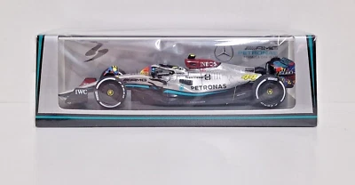 1:43 SPARK MODELLINO AUTO F1 FORMULA 1 MERCEDES W13 LEWIS HAMLTON GP MIAMI 2022 - Immagine 1 di 4