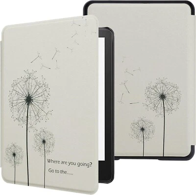 Flowers! Amazon Kindle Paperwhite 6.8" 11th Gen 2021 Auto Sleep/Wake Case Cover - Image 1 of 4