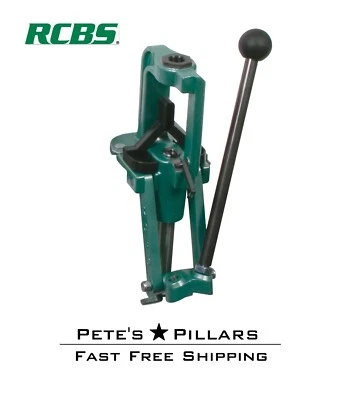Prensa de recarga de una sola etapa RCBS Rock Chucker Supreme hierro fundido 9356 AUTORIZADA Foto 1 de 4