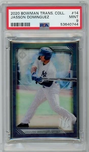 2020 Bowman Transcendent #14 Jasson Dominguez 090/100 - PSA 9 - Picture 1 of 2