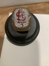 St Louis Cardinals 2006 World Series Ring Display SGA MLB Baseball