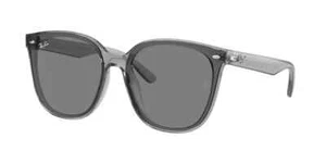 NUEVAS GAFAS DE SOL RAY BAN RB4423D 6450/87 LENTES TRANSPARENTES GRIS/GRIS OSCURO 66 MM - Imagen 1 de 2