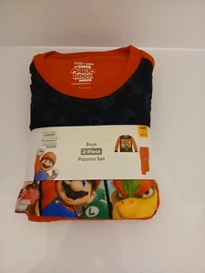 Brand New The Super Mario Brothers Movie 2-pc Boys Pajama Set Size L10/12 - Picture 1 of 2