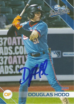 Douglas Hodo Signed 2024 Aberdeen Ironbirds Card #30 Baltimore Orioles Limited! - Image 1 of 2