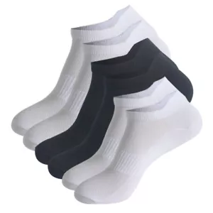 Men's and women's low cut boat socks sports breathable short socks 2PCS Cotton - Picture 1 of 20