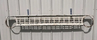 1963  CHEVY CHEVROLET  C10 C20 TRUCK GRILLE WHITE STEEL * - Image 1 of 4