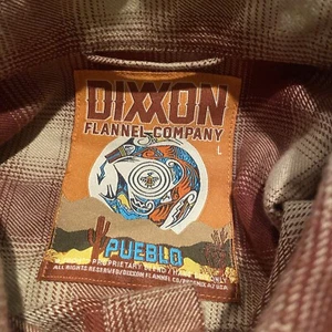 Camicia Dixxon Pueblo flanella uomo grande bottoni a pressione boscaiolo doppia tasca - Foto 1 di 3