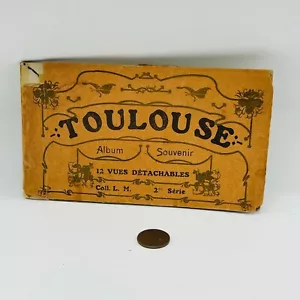 12 antike Toulouse Andenken Postkarten Frankreich unzirkuliert - Bild 1 von 15